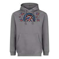 Storm american flag rainbow 16oz libbey cup Heavyweight Hoodie - HRA Design Shop