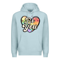 Blue Mist be you Premium Hoodie - MaliasSmallBusiness