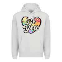 Dove Grey be you Premium Hoodie - MaliasSmallBusiness