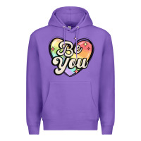 Purple be you Premium Hoodie - MaliasSmallBusiness