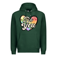 Sports Green be you Premium Hoodie - MaliasSmallBusiness