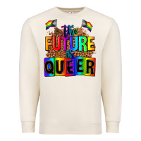Sandshell the fuuture is queer Premium Sweatshirt - AdoDesignShop