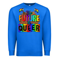 True Royal the fuuture is queer Premium Sweatshirt - AdoDesignShop