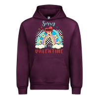 Mauve Wine sorry boys mommy is valentine Urban Hoodie - MaliasSmallBusiness