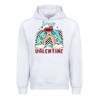 White sorry boys mommy is valentine Urban Hoodie - MaliasSmallBusiness