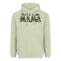 Matcha blessed to be called mama Heavyweight Hoodie - CowhideDigitalArt