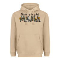 Mushroom blessed to be called mama Heavyweight Hoodie - CowhideDigitalArt