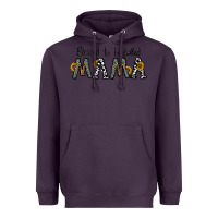 Plum blessed to be called mama Heavyweight Hoodie - CowhideDigitalArt