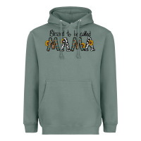 Sage blessed to be called mama Heavyweight Hoodie - CowhideDigitalArt