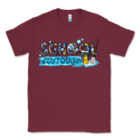 Burgundy school custodian Classic Tee - texasbilliewilder