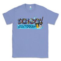 Colony Blue school custodian Classic Tee - texasbilliewilder
