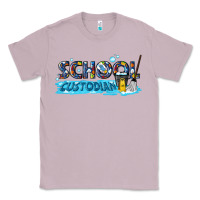 Lilac school custodian Classic Tee - texasbilliewilder