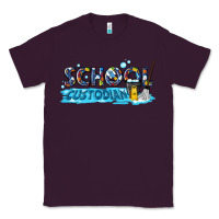Plum school custodian Classic Tee - texasbilliewilder