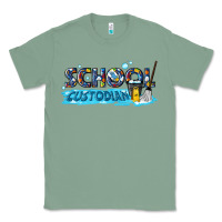 Sage school custodian Classic Tee - texasbilliewilder