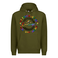 Army Green gay pride Premium Hoodie - MaliasSmallBusiness