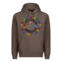 Coffee gay pride Premium Hoodie - MaliasSmallBusiness