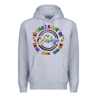 Heather Grey gay pride Premium Hoodie - MaliasSmallBusiness
