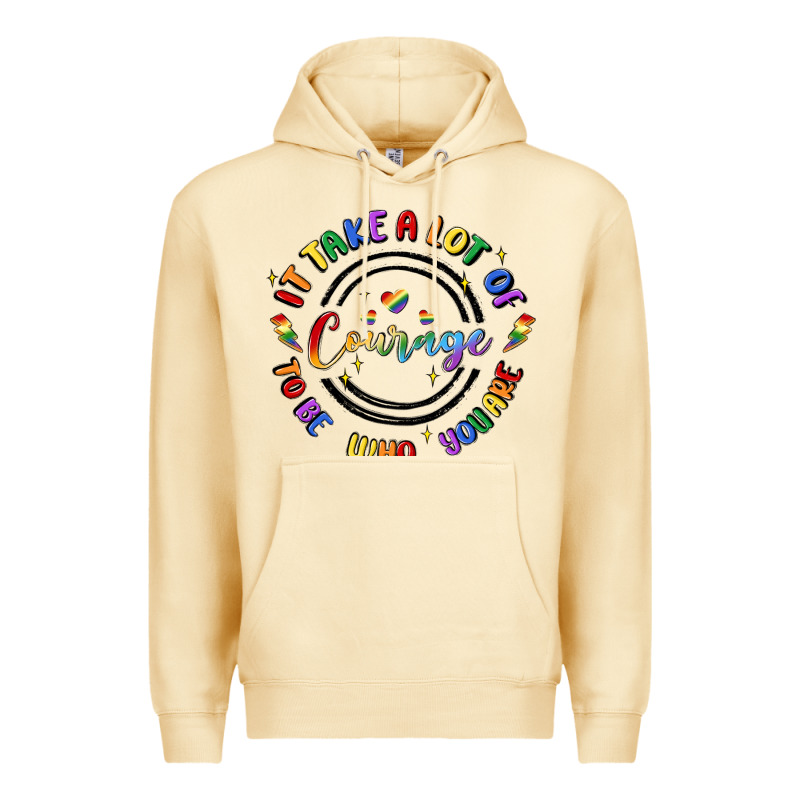 Gay Pride Premium Hoodie by MaliasSmallBusiness | Teevron