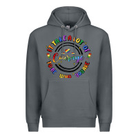 Rock gay pride Premium Hoodie - MaliasSmallBusiness