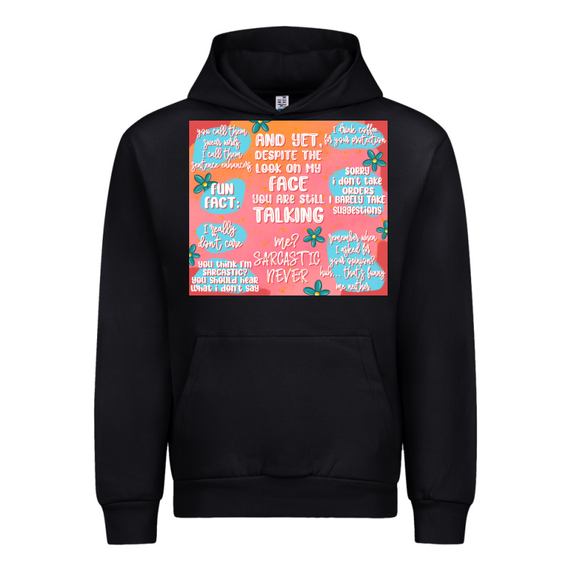 Sarcastic Quotes Urban Hoodie by MaliasSmallBusiness | Teevron