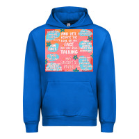 Cobalt sarcastic quotes Urban Hoodie - MaliasSmallBusiness