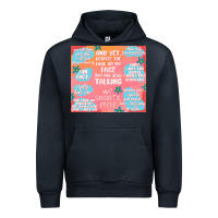 Navy sarcastic quotes Urban Hoodie - MaliasSmallBusiness
