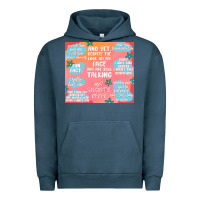 Pigment Midnight Navy sarcastic quotes Urban Hoodie - MaliasSmallBusiness