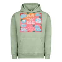 Pigment Oil Green sarcastic quotes Urban Hoodie - MaliasSmallBusiness