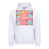 White sarcastic quotes Urban Hoodie - MaliasSmallBusiness