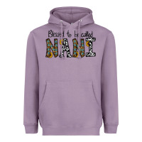Lavender blessed to be called nanı Heavyweight Hoodie - CowhideDigitalArt