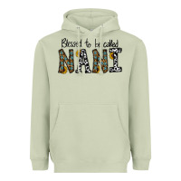 Matcha blessed to be called nanı Heavyweight Hoodie - CowhideDigitalArt