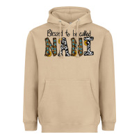 Mushroom blessed to be called nanı Heavyweight Hoodie - CowhideDigitalArt