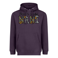 Plum blessed to be called nanı Heavyweight Hoodie - CowhideDigitalArt