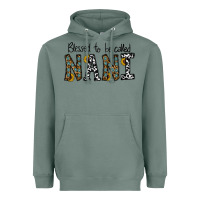 Sage blessed to be called nanı Heavyweight Hoodie - CowhideDigitalArt