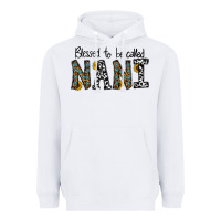 White blessed to be called nanı Heavyweight Hoodie - CowhideDigitalArt