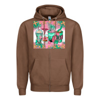 Chestnut respiratory therapist coffee cups Zipper Hoodie - Zillion Design Studio
