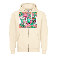 Sandshell respiratory therapist coffee cups Zipper Hoodie - Zillion Design Studio