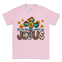 Bubblegum Pink let me tell you about my jesus Classic Tee - Zillion Design Studio
