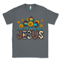 Charcoal Heather let me tell you about my jesus Classic Tee - Zillion Design Studio