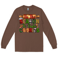 Chestnut tih the season to bake cookies Long Sleeve Tee - Zillion Design Studio