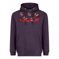 Plum american flag lips 16oz libbey cup Heavyweight Hoodie - HRA Design Shop