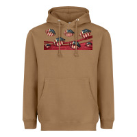 Toasted Coconut american flag lips 16oz libbey cup Heavyweight Hoodie - HRA Design Shop