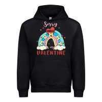 Black sorry girls mommy is valentine Urban Hoodie - MaliasSmallBusiness