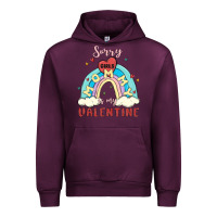 Mauve Wine sorry girls mommy is valentine Urban Hoodie - MaliasSmallBusiness