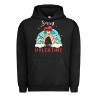 Pigment Black sorry girls mommy is valentine Urban Hoodie - MaliasSmallBusiness