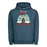 Pigment Midnight Navy sorry girls mommy is valentine Urban Hoodie - MaliasSmallBusiness