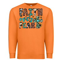 Carrot faith over fear Premium Sweatshirt - JahusDesignShop