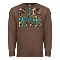 Chestnut faith over fear Premium Sweatshirt - JahusDesignShop