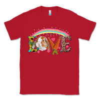 Red easter bunny love Classic Tee - RanaPortraitStore