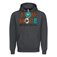Smoke mom mode all day every day Zipper Hoodie - texasbilliewilder
